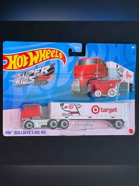 Hot Wheels Super Rigs Target Bullseye’s Big Rig – New Sealed